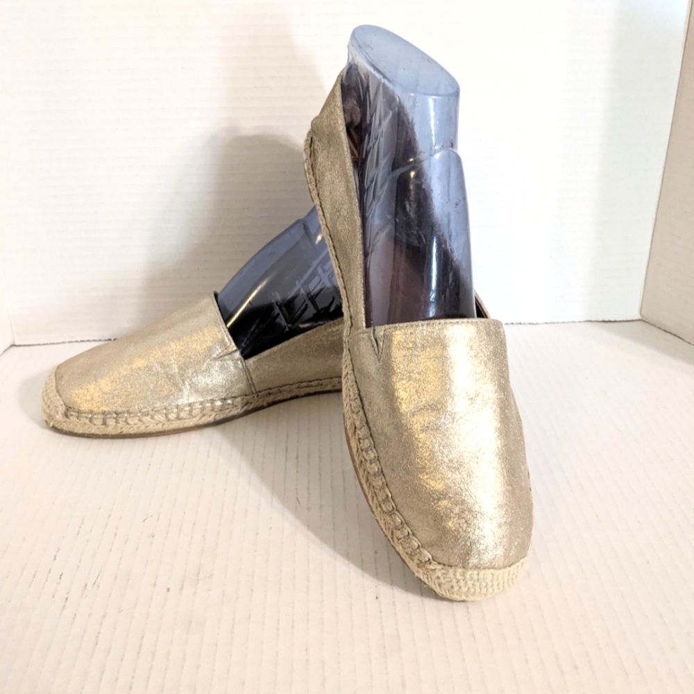 Halogen Gold 🪙 Espadrills Sz 11